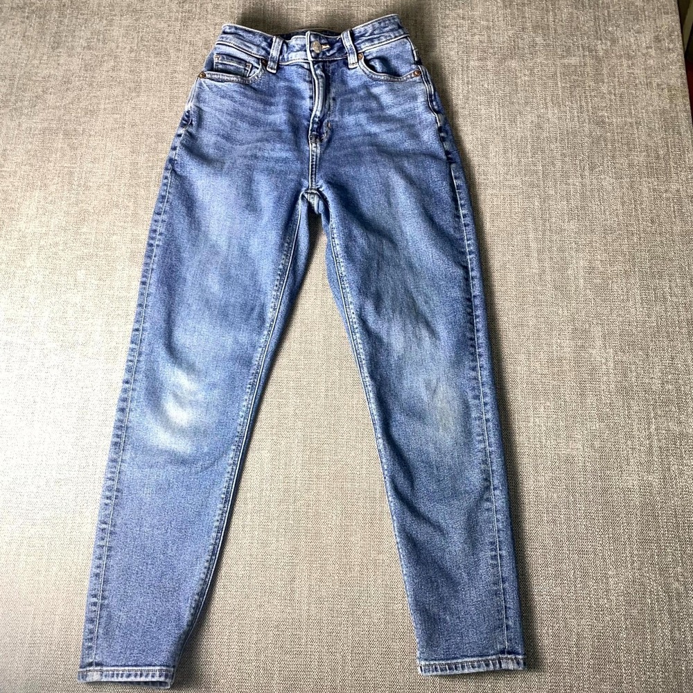American‎ Eagle Outfitters Jeans Womens 000 Blue Denim Cotton Stretch Skinny Leg